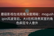 蘑菇影视在线观看深度揭秘：mogushipin风波背后，大V在机场贵宾室的角色疯狂令人意外